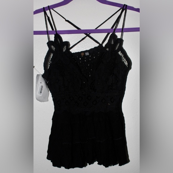 Free People Tops - Free People Adella Camisole (XS, Black)